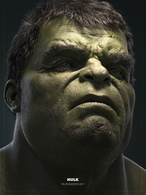 HULK fan art on Behance