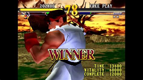 Street Fighter EX2 (Arcade) Playthrough as Ryu - YouTube