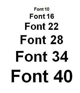 'All About Presentations' by Jazz Factory: What is the ideal font size for a presentation?