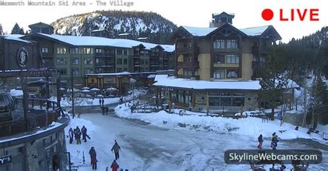 【LIVE】 Webcam Mammoth Mountain Ski Area - California | SkylineWebcam