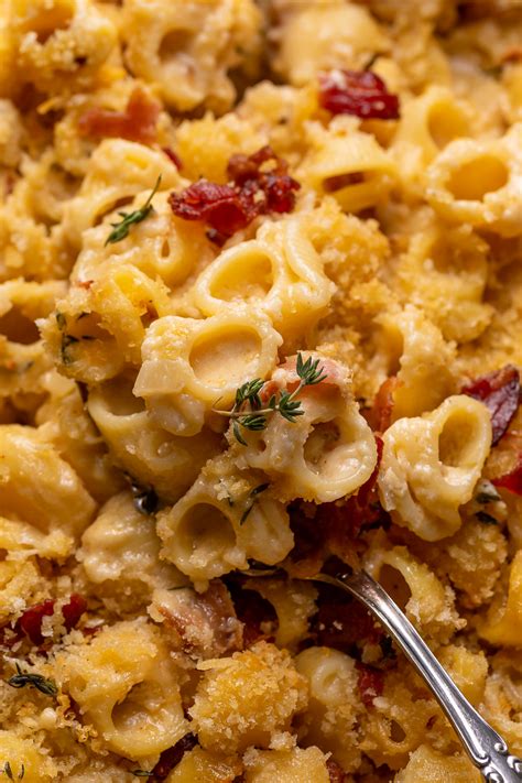 Homemade Mac And Cheese With Bacon Recipe | Deporecipe.co