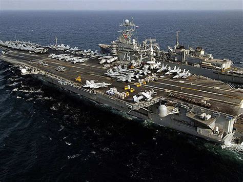 The Nimitz Class - World's largest and most powerful warships of all ...