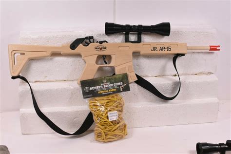 Jr. AR-15 Combat Rifle w/ Scope & Sling + Ammo | GL2JRAR15SS | Magnum – ProTinkerToys.com