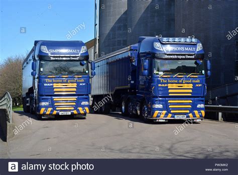 DAF XF Trucks Stock Photo - Alamy