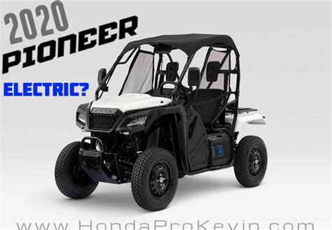 2020 Honda Side by Side Models... Are Electric UTV / ATV the Future? | CES