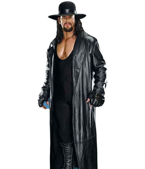 WWE Dead Man The Undertaker Trench Coat - Jackets Masters