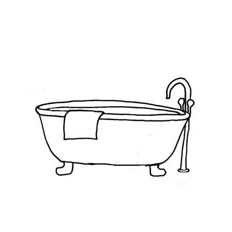 Free Black And White Tub, Download Free Black And White Tub png images, Free ClipArts on Clipart ...