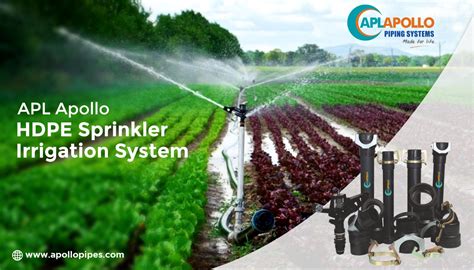 Water Sprinkler System For Agriculture - APL Apollo Pipes