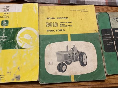 John Deere Owners Manuals BigIron Auctions