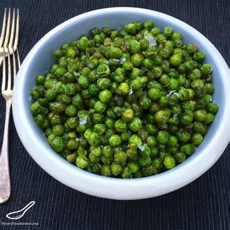 Butter Fried Green Peas - Peter's Food Adventures