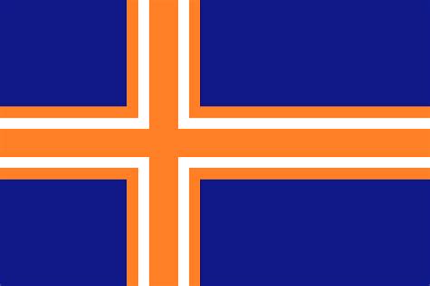 I redesigned the dutch flag as a nordic cross, just to confuse the ...