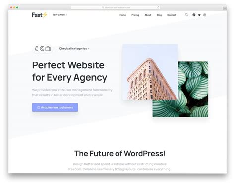 Fake Website Template