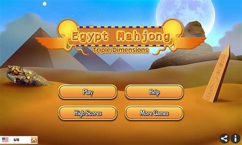 🕹️ Play Egypt Mahjong Triple Dimensions Game: Free Online Egyptian Hieroglyph 3D Mahjong ...