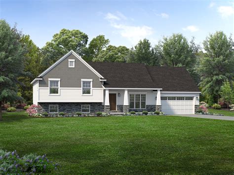 Lexington III Floor Plan: Split-Level Custom Home - Wayne Homes