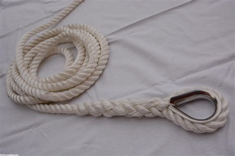 Anchor Rope 22MM Twisted Polyamide with Thimble - WebShop