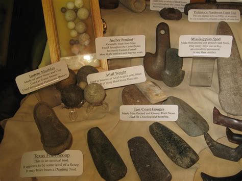 Prehistoric Indian Stone Artifacts – Stones and Bones