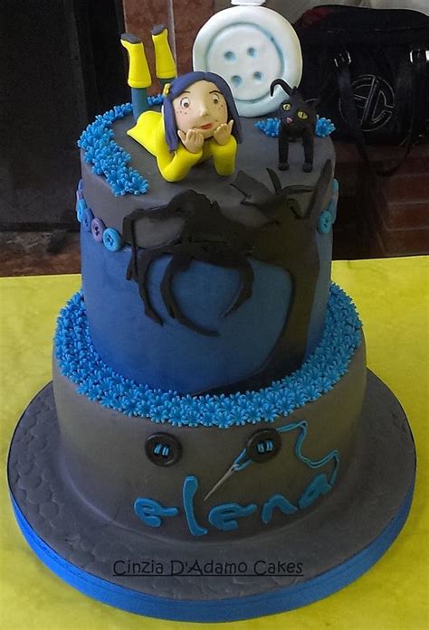 Coraline - Decorated Cake by D'Adamo Cinzia - CakesDecor