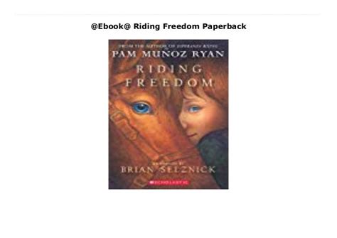 @Ebook@ Riding Freedom Paperback