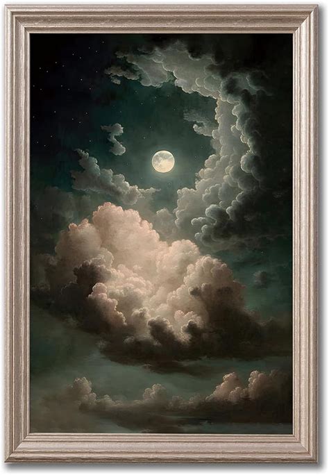 Gothic Landscape Wall Art Dark Academia Paintings Moody Landscape Print ...