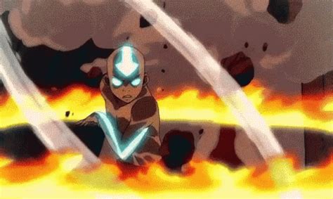 The Last Air Bender Avatar State GIF - The Last Air Bender Avatar State Four Elements - Discover ...