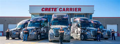 Military Friendly » Crete Carrier Corporation - Nationwide Trucking