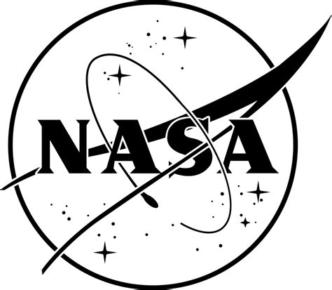 Free Nasa Black And White Logo, Download Free Nasa Black And White Logo png images, Free ...