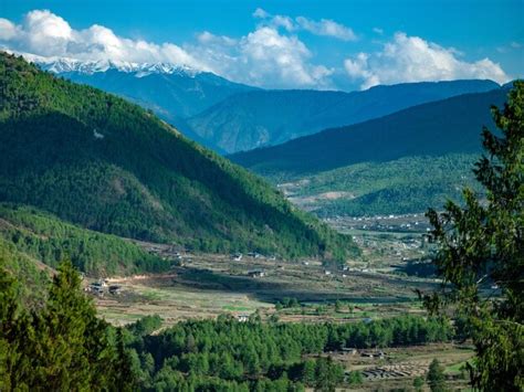 Premium Photo | Paro valley kingdom of bhutan