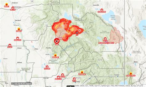 Dixie Fire Evacuation Map