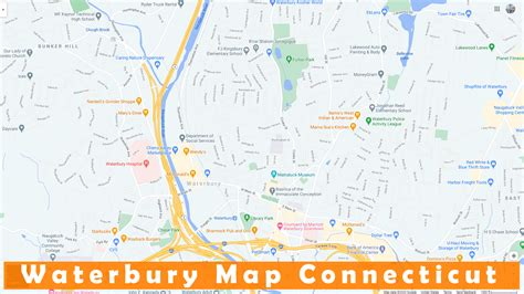 Waterbury Connecticut Map