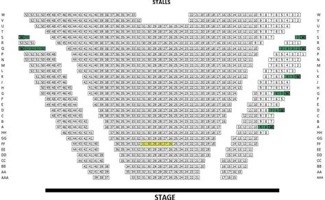 Regent Theatre Seating Chart | Printable Templates Free