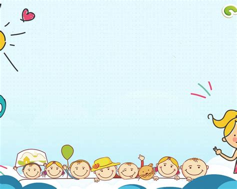 Free download 3 cute childrens cartoon ppt backgrounds childrens theme series [1920x1080] for ...