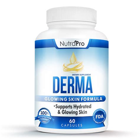 Derma Skin Supplement for Healthy, Hydrated, Glowing Skin - Dermal Rep ...