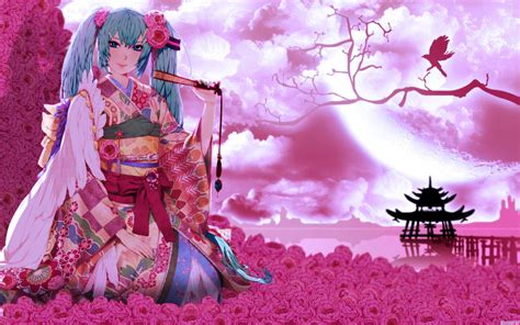 Anime Geisha Desktop Wallpapers - Top Free Anime Geisha Desktop Backgrounds - WallpaperAccess