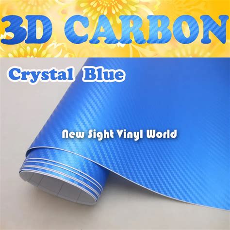 High Quality Crystal Blue Carbon Fiber Film Crystal Blue Carbon Fiber ...