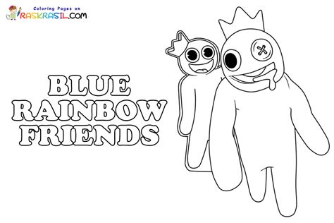 Rainbow Friends Coloring Pages Printable