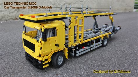 LEGO Technic - Car Transporter (42009 D-Model) - YouTube