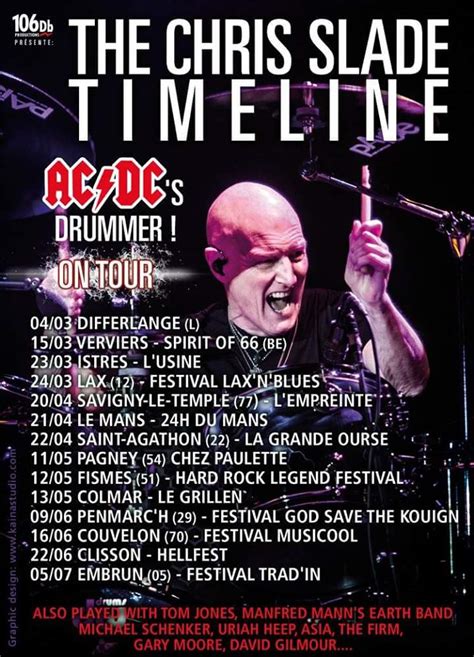 The Chris Slade Timeline