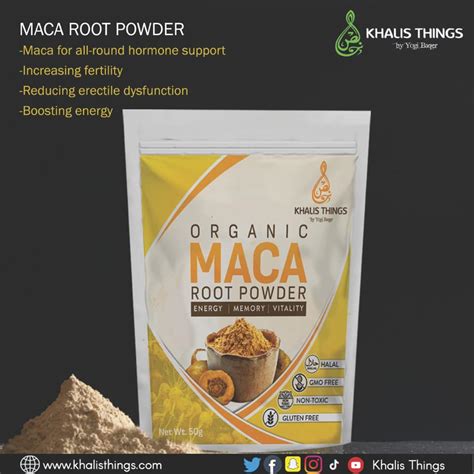 Maca root powder - Buy Pure Maca in Pakistan - Boost sexual energy