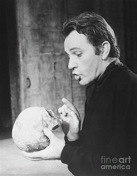 Richard Burton As Hamlet by Bettmann