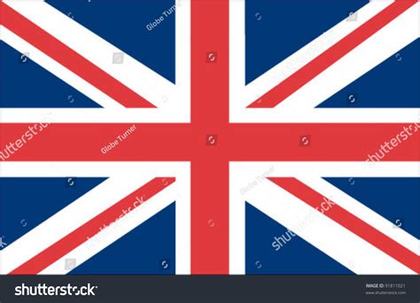 United Kingdom Flag Stock Vector Illustration 91811021 : Shutterstock