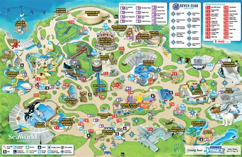 Seaworld California Map