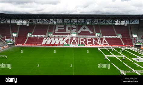 Visiting WWK Arena - the official stadium of FC Augsburg Stock Photo ...