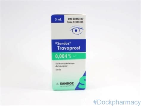 Travoprost Eye Drops 2.5ml - Dock Pharmacy