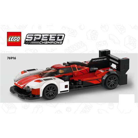 LEGO Porsche 963 Set 76916 Instructions | Brick Owl - LEGO Marketplace