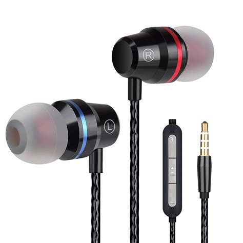 Earbuds Ear Buds Wired in Ear Headphones Stereo Earphones with ...