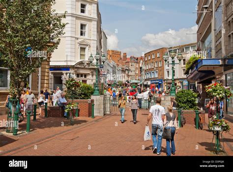 Bournemouth City Centre, Dorset, England, United Kingdom, Europe Stock ...