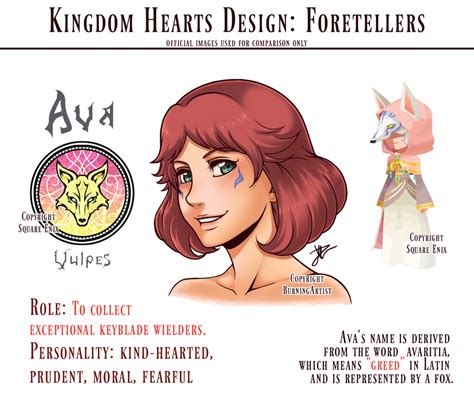 Kingdom Hearts: Ava of Vulpes by BurningArtist on DeviantArt