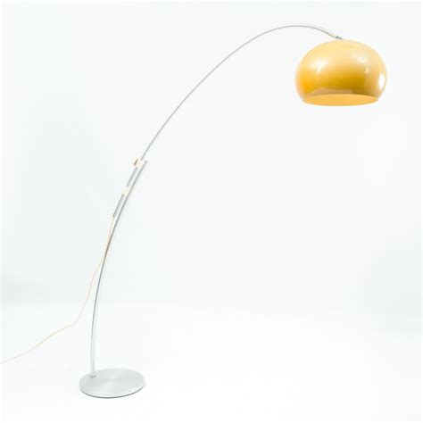 Vintage arc floor lamp with telescopic structure, 1970s