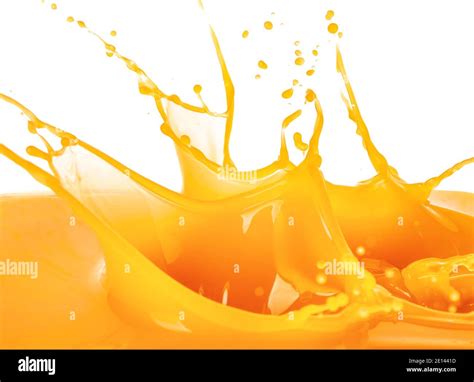 Mango Juice Splash Wallpaper