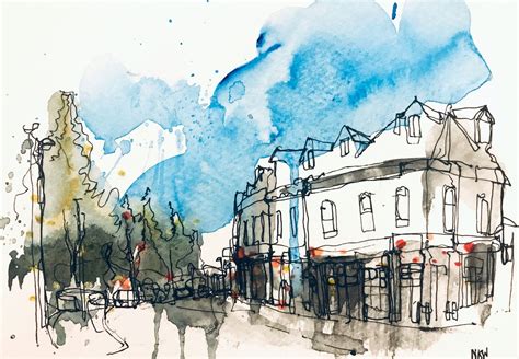 Urban Sketching Watercolours - Taunton based Marketing professional and ...